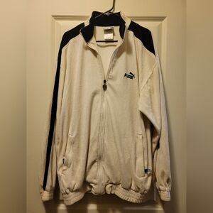 Puma velour track jacket